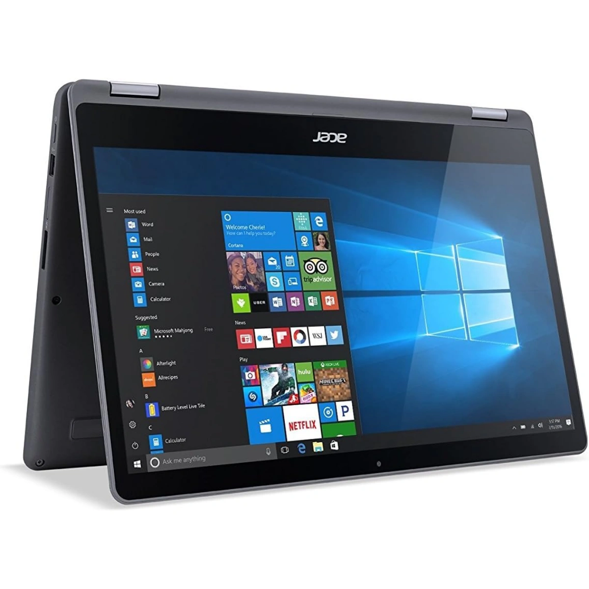 لپ تاپ 15 اینچی (صفحه لمسی 360) ایسر اسپایر R5-571TG مدل Acer Aspire R5-571TG Core i7-7500U 8GB RAM 512GB SSD 2GB NVIDIA GeForce 940MX (Touchscreen 360)
