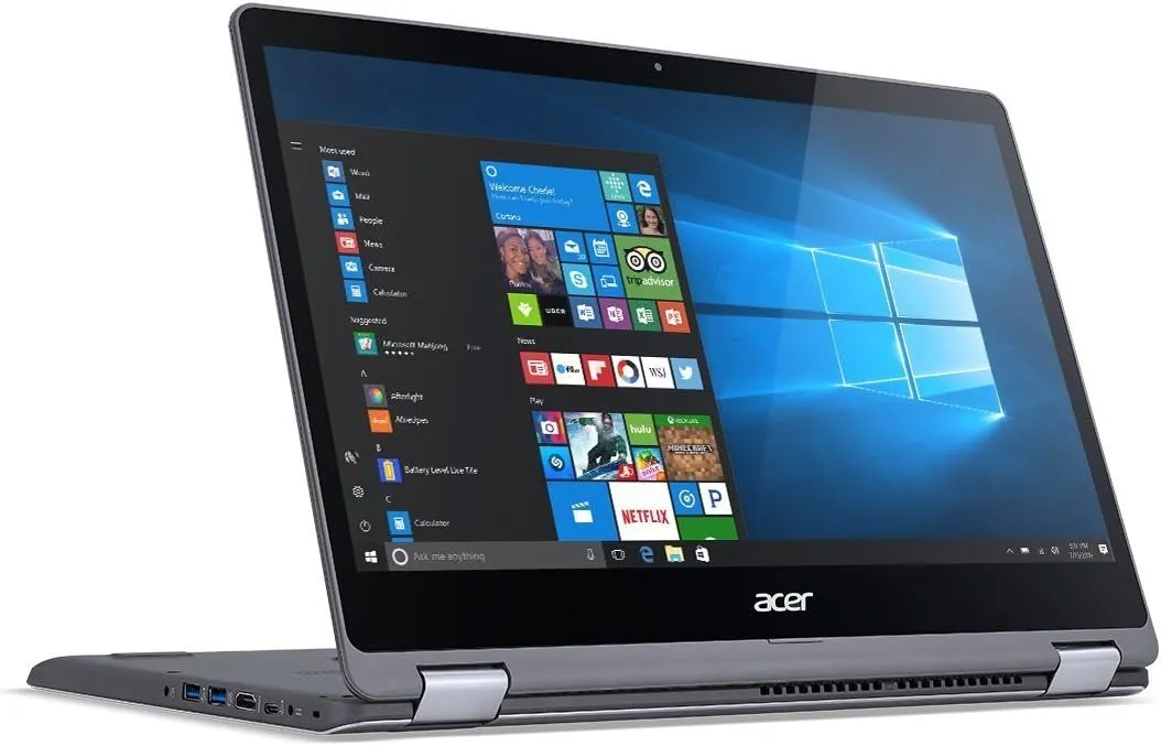 لپ تاپ 15 اینچی (صفحه لمسی 360) ایسر اسپایر R5-571TG مدل Acer Aspire R5-571TG Core i7-7500U 8GB RAM 512GB SSD 2GB NVIDIA GeForce 940MX (Touchscreen 360)