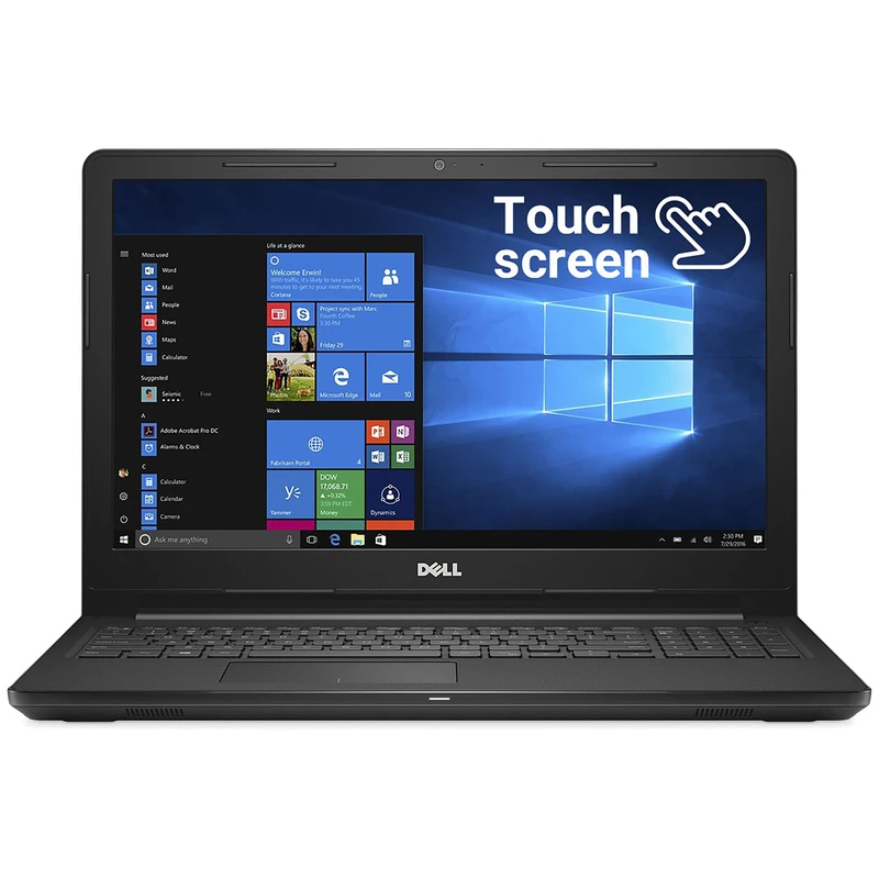 لپ تاپ 15 اینچی صفحه لمسی دل اینسپایرون 3567 مدل Dell Inspiron 3567 Core i5-7200U 8GB RAM 256GB SSD (Touchscreen)